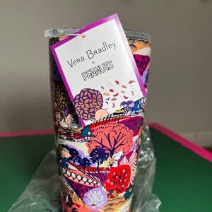 Peanuts x Vera Bradley Reusable Steel Tumber - NWT - 20 oz